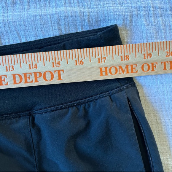 Nike Lightweight running track pant women’s large 840937-010 b black drawstring - Picture 8 of 10